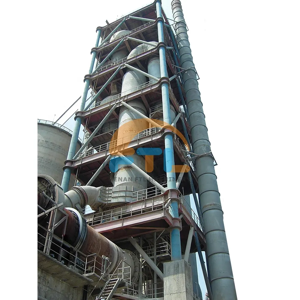 2024 Zement Rotationsklinik mit hoher Qualität und bestem Preis hergestellt in China, Zementkalkenanlage Trockenprozess in Usbekistan 2.500 TPD