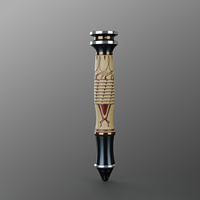 Sabre laser personnalisé avec poignée métallique de style tribal ancien, à mouvement fluide, pour duels intensifs, avec lame Katana Pixel RGB, pour le cosplay