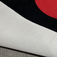 Preiswertes Angebot: Individueller Rennlogo-Teppich, Zielteppich aus Polyester, Schnelltrocknend, Strapazierfähig, für Laufbahnen, Messen und Abholbereiche