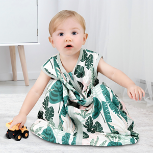 Gigoteuse bébé légère et respirante en coton, couverture portable pour bébés - Product Image 1