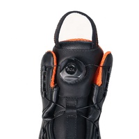 ODM OBM Bottes de pompiers en cuir pleine fleur imperméables personnalisées en usine Bottes tactiques de prévention des incendies