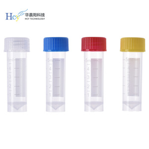 Hua Chenyang Cryopreservation Tubes 5ml Medical Grade PP Screw Cap For Biological Sample Storage - Product Image 4