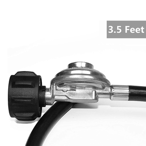 Gas 3,5 pies propano regulador manguera Universal parrilla regulador piezas de repuesto para parrilla de Gas - Product Image 5