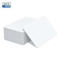 213 Tarjetas NFC Pasivas Tipo 2, PVC en Blanco, Memoria de 144 Bytes, UID de 7 Bytes, Contraseña de 32 Bits, Anti-Colisión, Compatibles con NFC