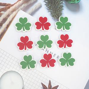 חדש עיצוב מזון כיתה תינוק בקיעת שיניים DIY שרשרת סיעוד צעצוע תלתן רופף סיליקון חרוזים סיטונאי - Product Image 2