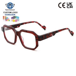 <span class=keywords><strong>Gafas</strong></span> de Acetato Teenyoun Nuevas, Modernas, Laminadas, Unisex para Hombre y Mujer - Product Image 2