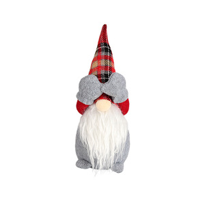 Pequeño terciopelo duende enano sin rostro Ragdoll adornos navideños decoraciones de Año Nuevo en forma de Gnomo - Product Image 6