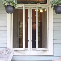 Ventanas Abatibles de Aluminio con Doble Acristalamiento de Alta Eficiencia Energética, Estándares NFRC de ZEYI