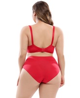 Ensembles de soutiens-gorge et culottes grande taille pour femmes, lingerie sexy grande taille à couvrance complète, vente en gros