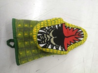 Gant de four en crocodile 3D gant de four en alligator gant de four en forme d'animal