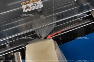 Cortadora de <span class=keywords><strong>Pan</strong></span> Continua con Orificio para Colgar, Abridor de Bolsas Prefabricadas, Máquina para Atar Bolsas de Tostadas, Línea de Producción para Procesamiento de Alimentos y Snacks - Product Image 4