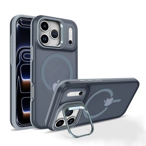Accesorios para Teléfonos Móviles al por Mayor, Fundas Magnéticas de TPU para iPhone 11-17 Pro Max, Protección Completa de 360 Grados, Diseño de Paisaje Urbano - Product Image 3