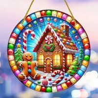 Pendentifs en acrylique en forme de citrouille, best-seller transfrontalier pour Halloween, personnalisation pour événements d'entreprise et décoration de maison et de fêtes