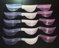 Boucliers de levage de cils en silicone auto-adhésifs souples Boucliers de levage de cils réutilisables sans colle