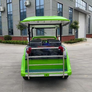 Autobús y Coche Eléctrico Clásico Retro Vintage para Turismo, Modelo Clásico para Exploración Urbana - Product Image 2