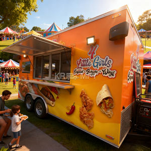 2025 Hot Selling Cater Ice Mobile <b>Trucks</b> For <b>Sale</b> Concession <b>Truck</b> Trailer Street <b>Food</b> Cart - Product Image 1