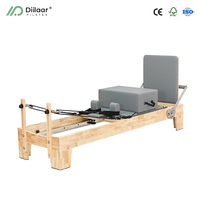 Lit de Pilates Reformer en bois de chêne de haute qualité à prix abordable pour studio/salle de sport – Machine de fitness à vendre