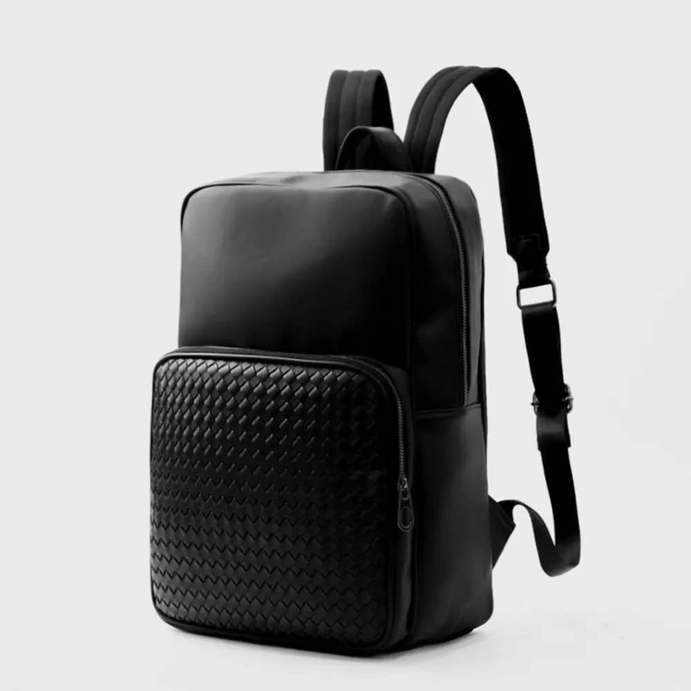 Fashion Casual Travel Usb Outdoor Laptop Teenager Rucksack School College Bookbag Korean Style Leather Backpack Bag