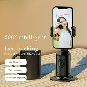 Trépied pliable rotatif à 360° avec <span class=keywords><strong>suivi</strong></span> automatique intelligent du visage et du corps par IA pour l'enregistrement en direct et la prise <span class=keywords><strong>de</strong></span> vue panoramique - Product Image 2