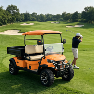 Carro de Golf Eléctrico de Lujo de 4 Plazas, 72V, con Batería de Litio, Todoterreno, Diseño Estándar DOT para Uso Personal y Utilitario - Product Image 2
