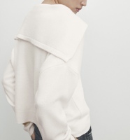 Fabricant personnalisé Pull cardigan pour femmes en cachemire à col marin doux et très chaud