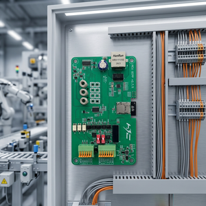 บอร์ดควบคุมอุตสาหกรรม IoT โมดูลควบคุม MCU อินเทอร์เฟซ Ethernet RS485 ชุดประกอบ PCBA แบบ OEM - Product Image 5