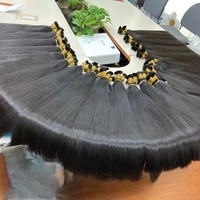 Paquets de cheveux cambodgiens bruts doublement étirés non traités Vendeur en gros de cheveux humains Cheveux vierges bruts à cuticule alignée