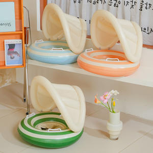 Parasole a baldacchino cartone animato bracciali gonfiabili piscina galleggia ali d'acqua bracciali di nuoto tubo galleggiante bracciali per nuoto per bambini - Product Image 3