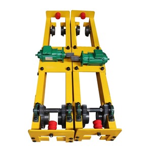 Poutre <span class=keywords><strong>de</strong></span> support <span class=keywords><strong>de</strong></span> grue <span class=keywords><strong>de</strong></span> 2 tonnes, poutre finale <span class=keywords><strong>de</strong></span> grue à poutre simple, <span class=keywords><strong>chariot</strong></span> d'extrémité 150 mm 4 roues, pièces <span class=keywords><strong>de</strong></span> grue - Product Image 6