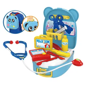 环保儿童益智玩具便携式背包医疗套装假装儿童玩医生玩具