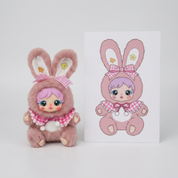 Caja Sorpresa de Peluches ODM OEM, Fabricante M, Mini Peluche Personalizable con Forma de Animal, Llavero Colgante, Caja Sorpresa
