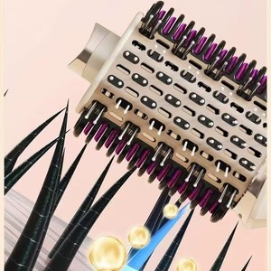 <span class=keywords><strong>Brosse</strong></span> à peigner professionnelle chaude 3 en 1 en une étape qui souffle sèche-cheveux à <span class=keywords><strong>air</strong></span> chaud et <span class=keywords><strong>Styler</strong></span> peigne chauffant à <span class=keywords><strong>air</strong></span> chaud électrique - Product Image 4