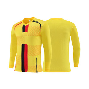 New Design Polyester Camisetas De Futbol Top Quality Blue Football Jersey Breathable Custom Soccer Uniform - Product Image 2