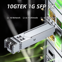 Módulo Multimodo SFP SR550M LC de 1.25GG, Transceptor Mini-Gbic 1000Base-SX Compatible con GLC-SX-MMD, Meraki MA-SFP-1GB-SX, TP-Link