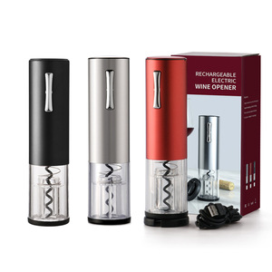 Electric Corkscrew Set Stainless Steel Automatic Bottle Opener <b>Wine</b> Accessory Rechargeable Model - Product Image 2