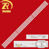 Bande lumineuse LED pour téléviseur ZR-952, fabricant UN55NU7095G pour UN55NU7095G_4X9_2W_MCPCB 14MM_V0, bandes de rétroéclairage LED