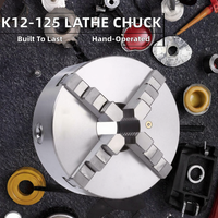 Accessoires pour tour à métaux manuel JINSLU K12-125, outils de travail des métaux, mandrin Dremel HT300, matériau HRC40, dureté