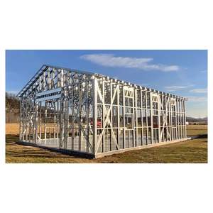 Structure en acier de génération d'énergie verte intégrée par toit de montage de panneau solaire - Product Image 3