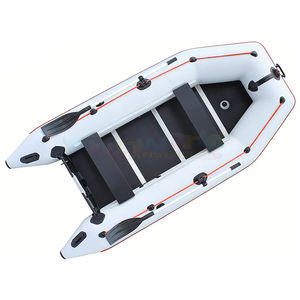Bateau de pêche gonflable à coque en aluminium pour le rafting sportif, bateau pneumatique pliable en Hypalon, bateau de sauvetage pour la navigation - Product Image 6