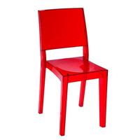 Vente en gros de chaises de bar transparentes en acrylique pour événement, dîner, vente en plastique acrylique, polycarbonate, cristal, chaises de mariage transparentes