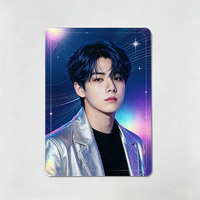 Tarjetas Magnéticas de PVC Holográficas de Doble Cara Personalizadas, Impresión Offset Brillante, Servicio de Impresión de Artículos Coleccionables para Fans