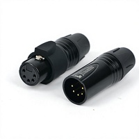 Connecteur XLR 5 broches étanche mâle-femelle - Yooson