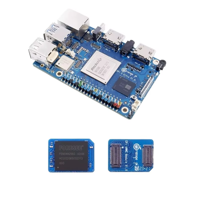 8GB/16GB RAM RK3588 DDR5 Embedded Single Board Computer Orange Pi 5 Ultra Mini PC Wifi+BT M2 SSD 6TopS NPU Development Board