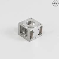 Boîtier de valve multi-ports en alliage d'aluminium 6061 usiné avec précision, pièces usinées CNC