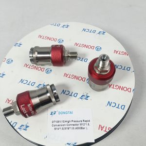 Conector de conversión rápida de alta presión DT1081(12) DONGTAI M12 * 1,5 M14 * 1,5 M16 * 1,5 (4000Bar) - Product Image 2