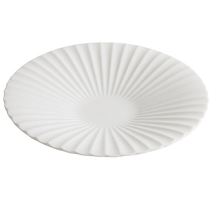 Plato de Porcelana Ecológico Vintage, Irregular, para Ensalada, Postre, Cena, Creativo, Blanco Mate, Brillante, para Frutas, Hotel, Restaurante - Product Image 5
