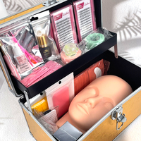 Vente chaude pour les kits de formation de base en extension de cils professionnels, logo personnalisé fait à la main, OEM/ODM en gros