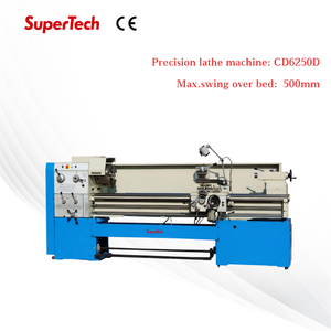 <span class=keywords><strong>Torno</strong></span> <span class=keywords><strong>de</strong></span> Precisión Manual Digital Horizontal CD6250D/1500, Distancia entre Centros <span class=keywords><strong>de</strong></span> 1500 mm, para Torneado y Rectificado <span class=keywords><strong>de</strong></span> Metal <span class=keywords><strong>de</strong></span> Uso General - Product Image 1