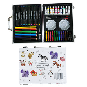 Juego de Herramientas de Cerámica Profesional para Niños con 12 Colores, Empaque en Caja de Madera, Materiales de Papel - Product Image 2