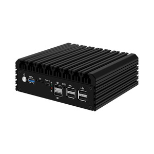 Fanless Industrial Mini PC Firewall <b>Router</b> X86 Hardware for Mikrotik Intel N150 DDR5 NVMe SSD 6x2.5G Ethernet - Product Image 2